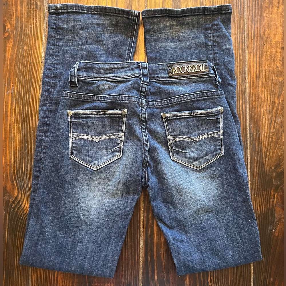 Rock & Roll Cowgirl Riding Jeans, 25x34